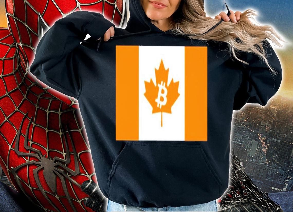 The Best Business Show Bitcoin Canada Orange 2 Shirt t-shirt