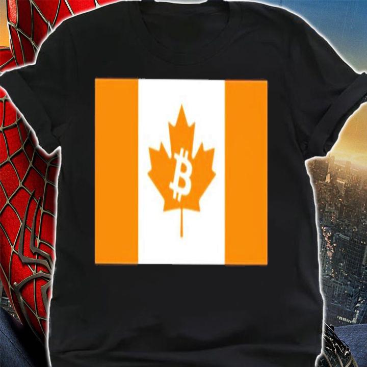 The Best Business Show Bitcoin Canada Orange 2 Shirt t-shirt