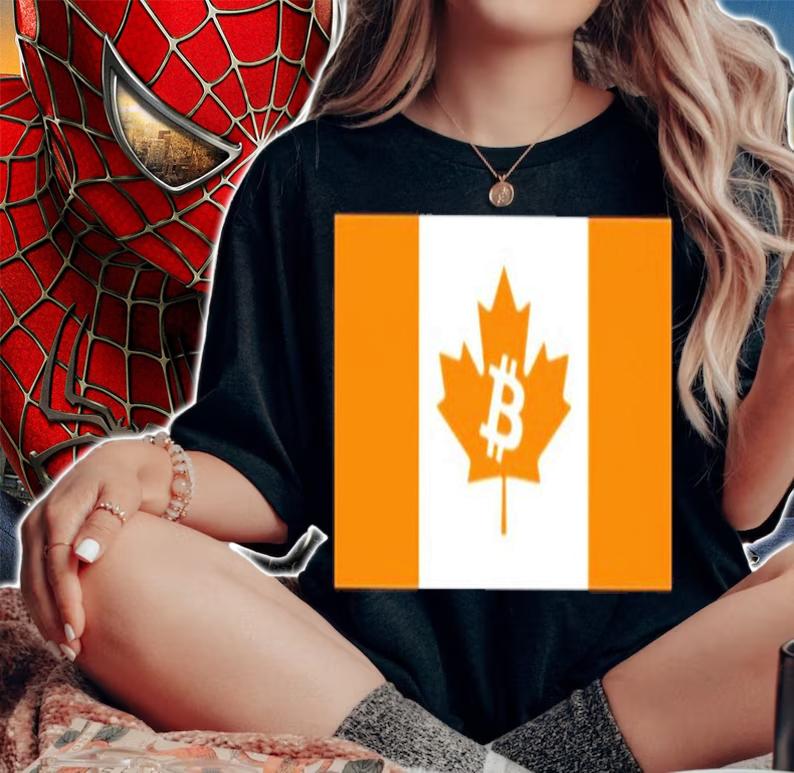 The Best Business Show Bitcoin Canada Orange 2 Shirt t-shirt