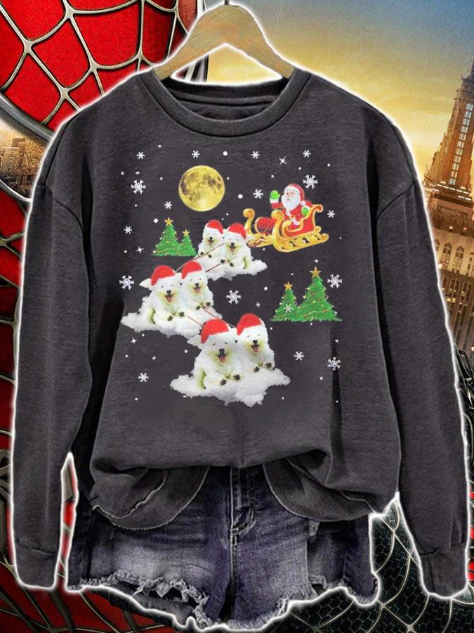 Westie Christmas Funny Westie Dog Lover Gift For Xmas Pajama Shirt t-shirt sweatshirt