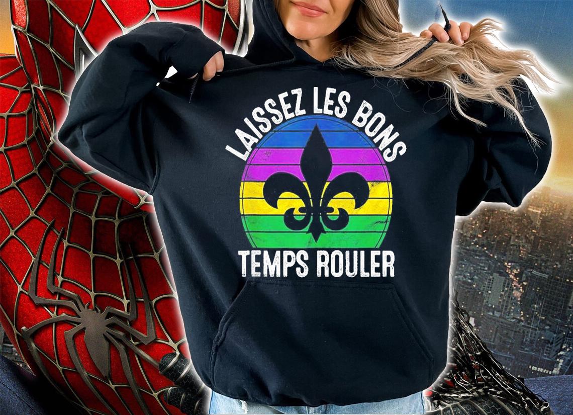 Laissez Les Bons Temps Rouler Gift Mardi Gras Masquerade T-Shirt t-shirt hoodie