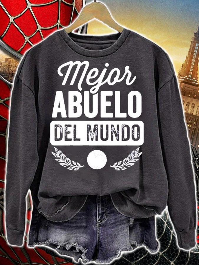 Mejor Abuelo Del Mundo Mexican Regalos Para Abuelo T-Shirt t-shirt sweatshirt