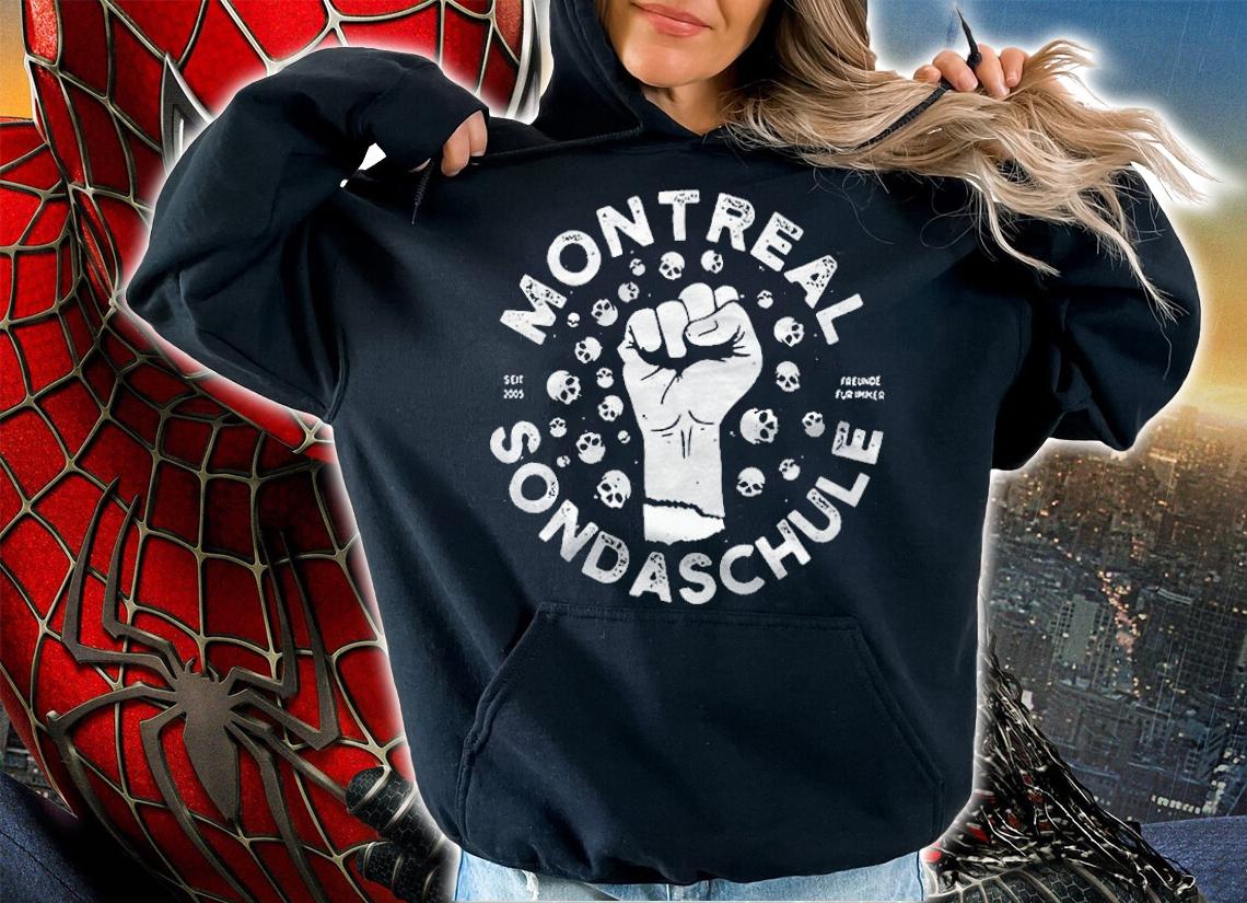Sondaschule Montreal skull logo T-shirt t-shirt hoodie
