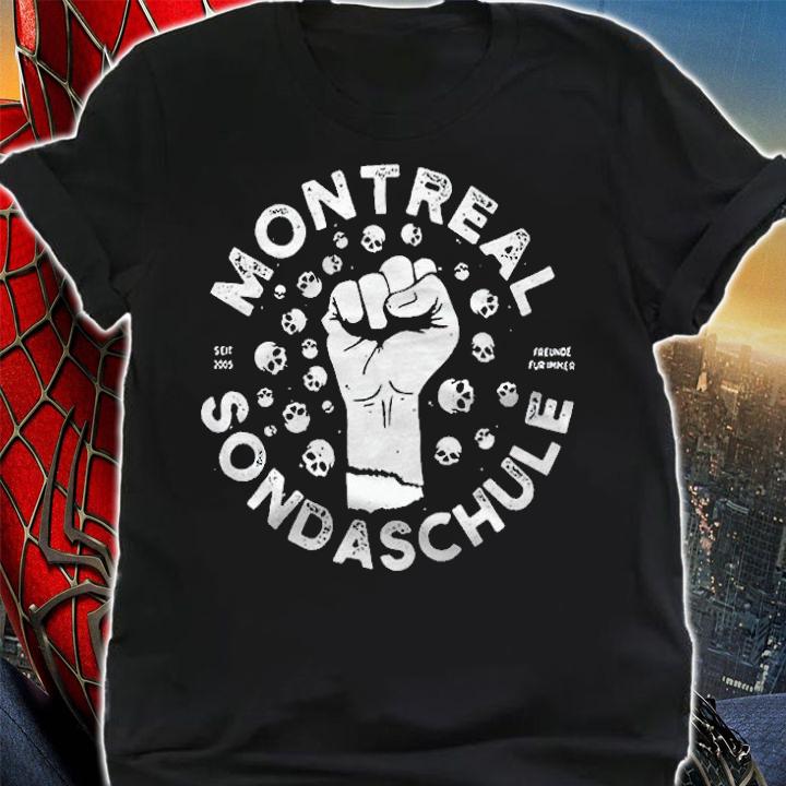 Sondaschule Montreal skull logo T-shirt t-shirt shirt