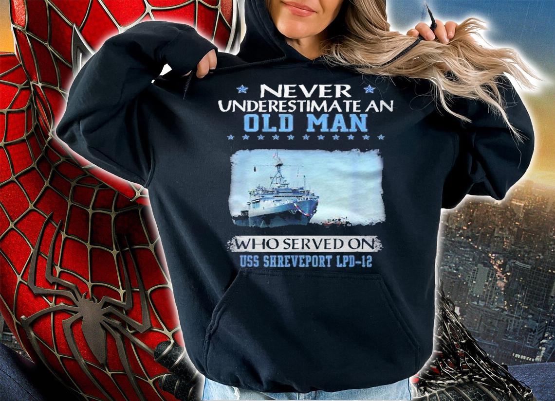 Uss Shreveport Lpd-12 Veterans Day Father Day Shirt t-shirt hoodie
