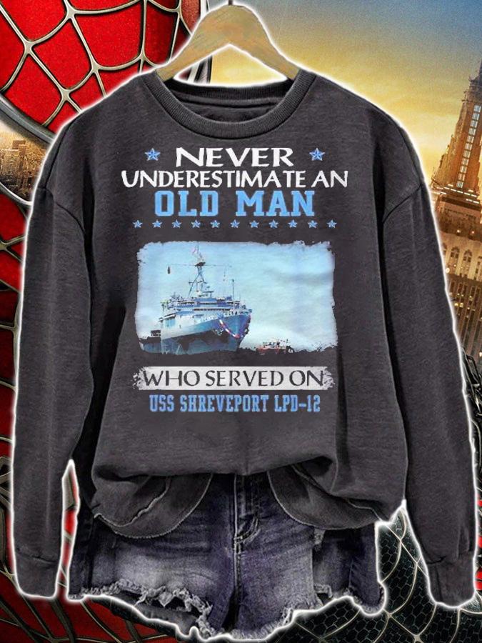 Uss Shreveport Lpd-12 Veterans Day Father Day Shirt t-shirt sweatshirt
