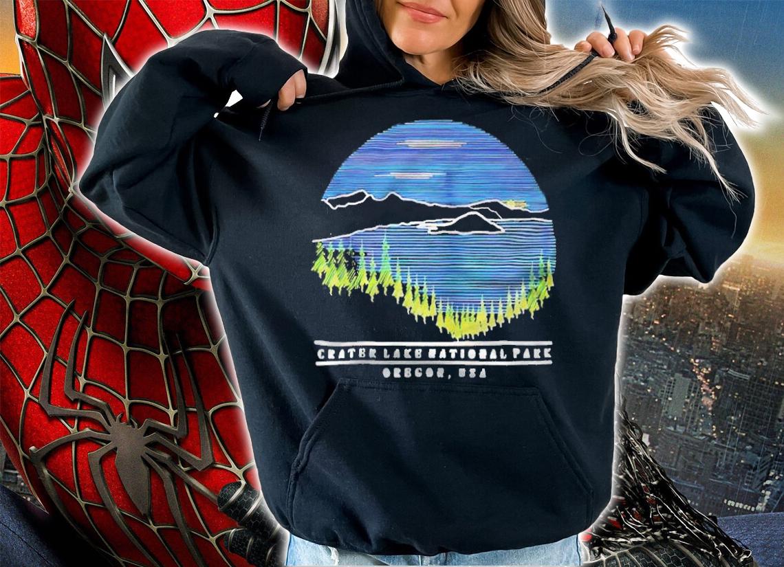 Crater Lake National Park Oregon Outdoor Hiking Nature Lover T-shirt t-shirt hoodie