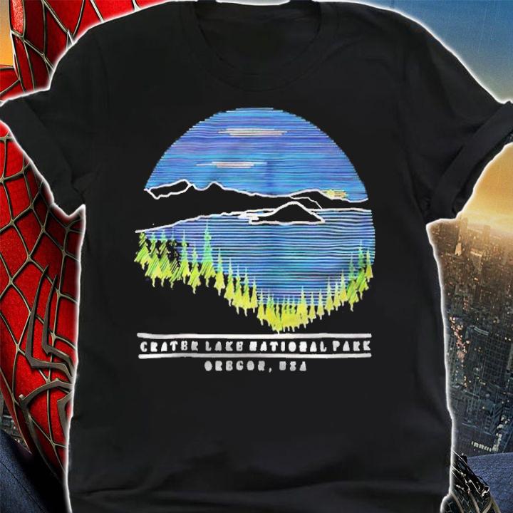 Crater Lake National Park Oregon Outdoor Hiking Nature Lover T-shirt t-shirt shirt