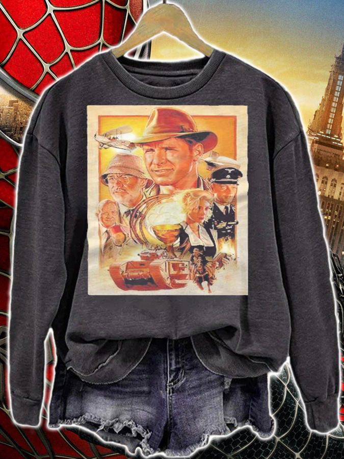 Indiana Jones and the Raiders of the Lost Ark characters T-shirt t-shirt