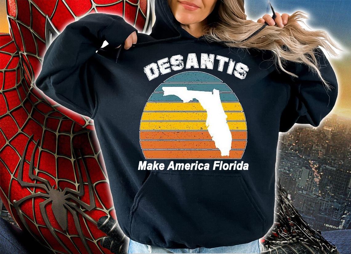 Make America Florida DeSantis 2024 Election Vintage T-Shirt t-shirt