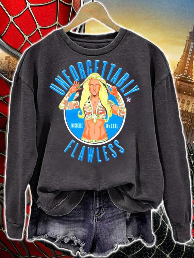 Michelle McCool Illustrated Shirt t-shirt sweatshirt