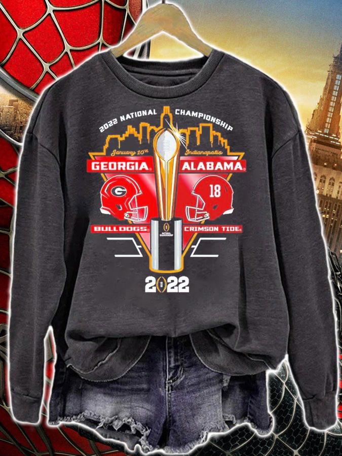 National Championship January 10th Indianapolis Georgia Bulldogs Vs Alabama Crimson Tide 2022 Shirt t-shirt