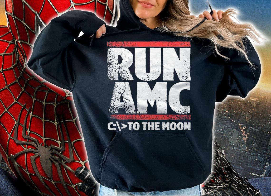 Run amc to the moon T-shirt t-shirt