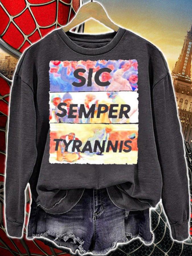 Sic Semper Tyrannis Nicolae Ceauescu Shirt t-shirt sweatshirt