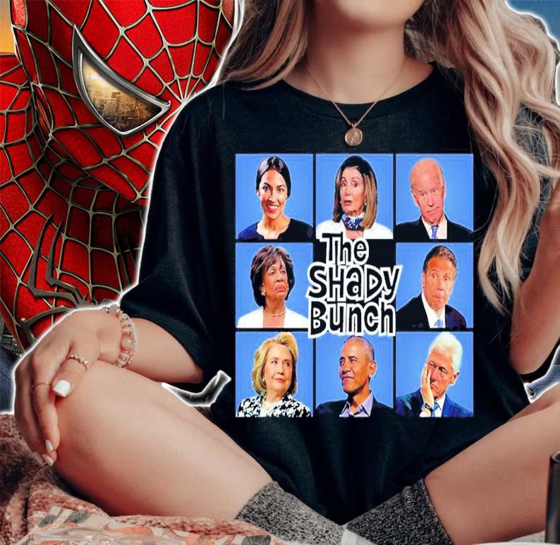 The Shady Bunch Parody Politicals Shirt t-shirt