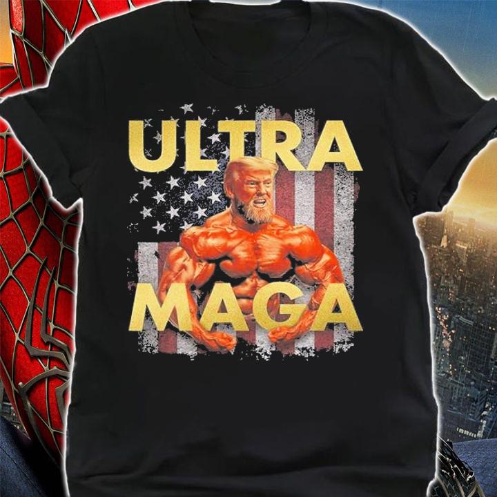 Trump Buff Ultra MAGA USA Flag T-Shirt t-shirt shirt