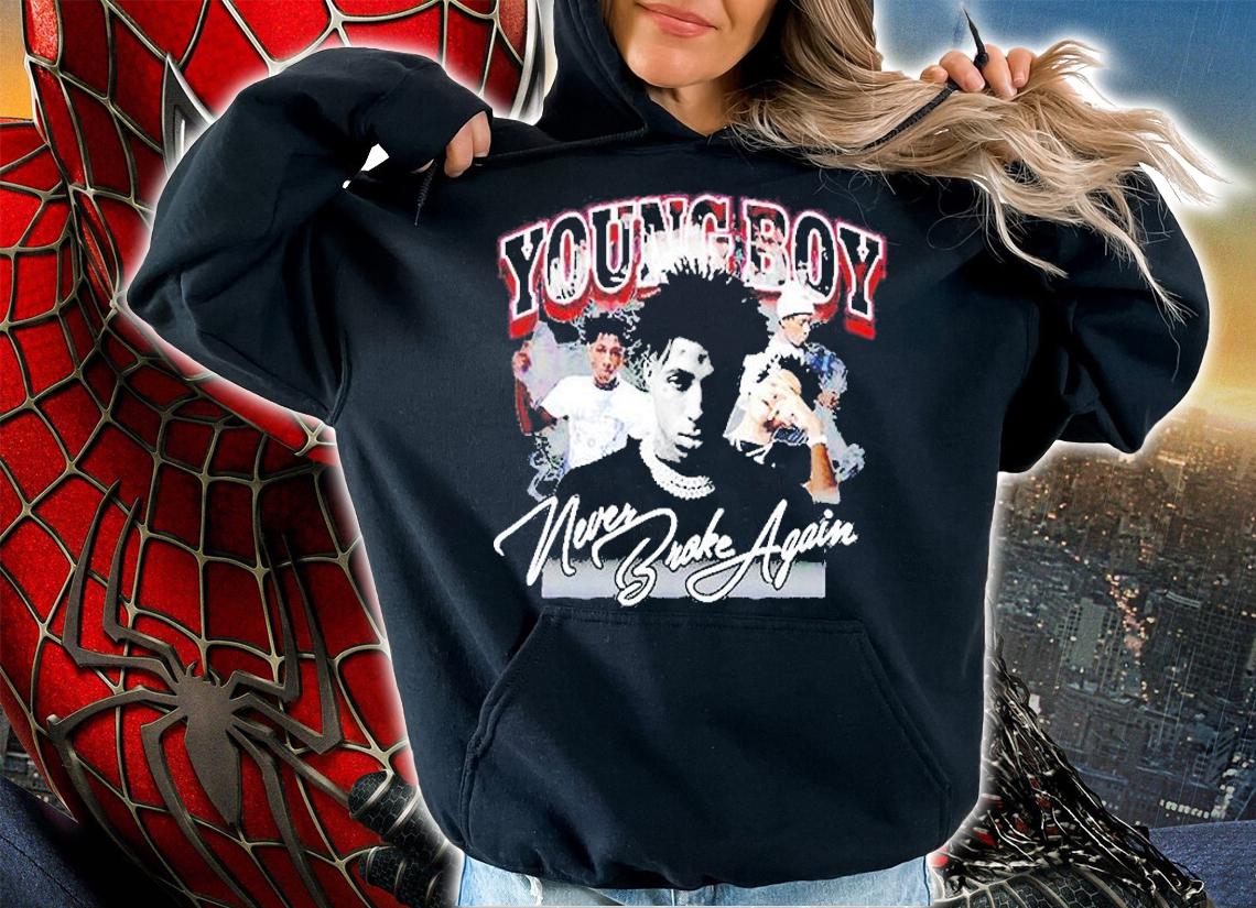 Young Boy Never Broke Again 90s Retro Shirt t-shirt