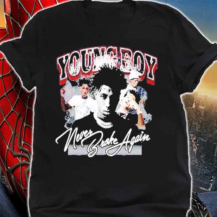 Young Boy Never Broke Again 90s Retro Shirt t-shirt