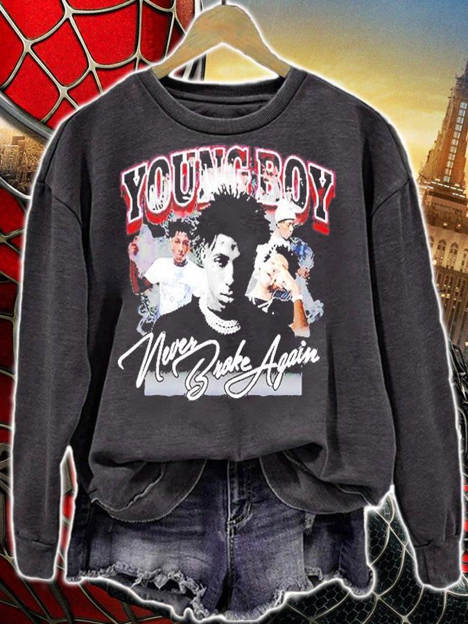 Young Boy Never Broke Again 90s Retro Shirt t-shirt