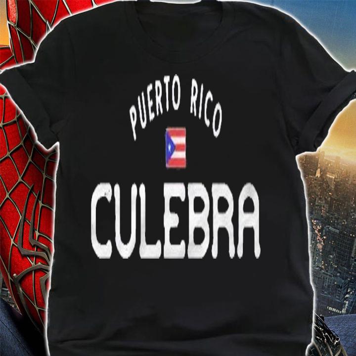 Distressed Culebra Puerto Rico Boricua Puerto Rican Flag Premium Shirt t-shirt