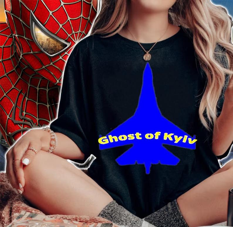 Official Mig-29 Ghost Of Kyiv T-Shirt t-shirt