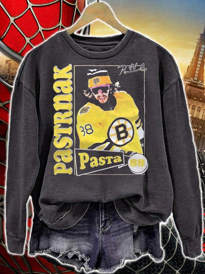 Pastrnak Pasta 88 Boston Bruins signature T-shirt t-shirt