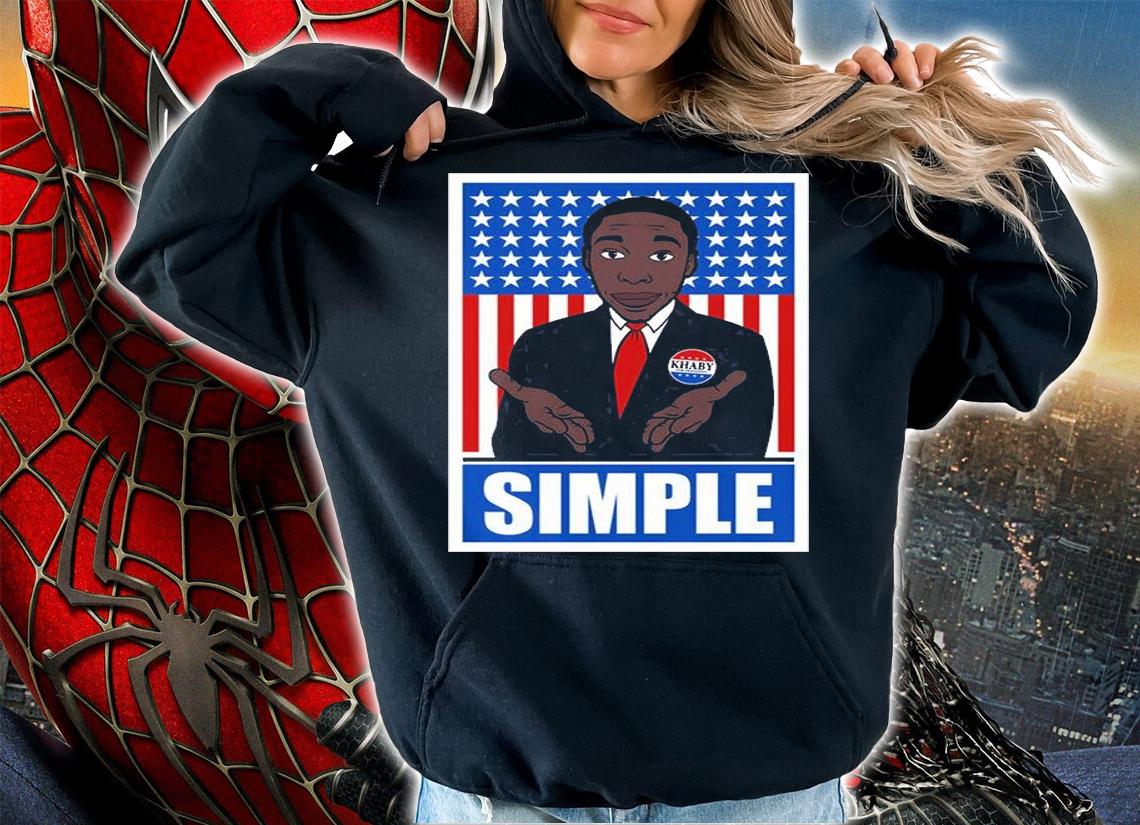 Simple Khaby For President T-Shirt t-shirt