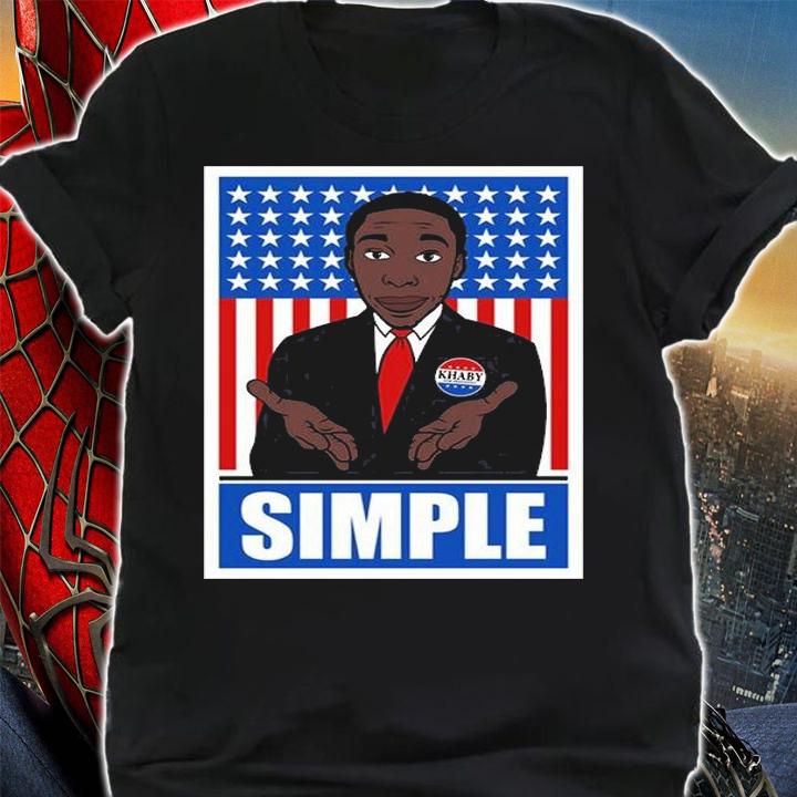 Simple Khaby For President T-Shirt t-shirt