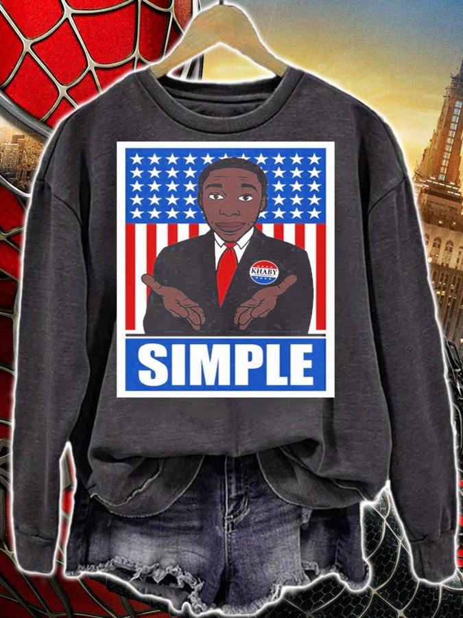 Simple Khaby For President T-Shirt t-shirt
