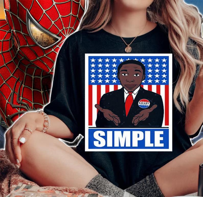 Simple Khaby For President T-Shirt t-shirt