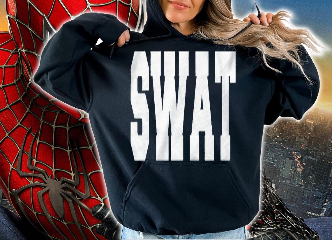 Swat Halloween Adult & Kids Police Costume Shirt t-shirt hoodie
