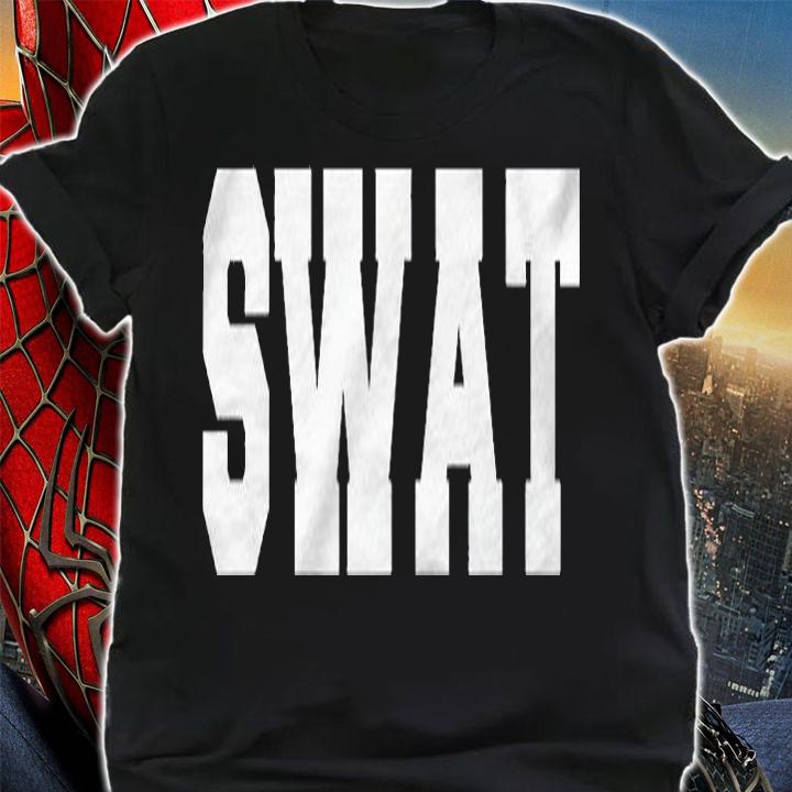 Swat Halloween Adult & Kids Police Costume Shirt t-shirt shirt