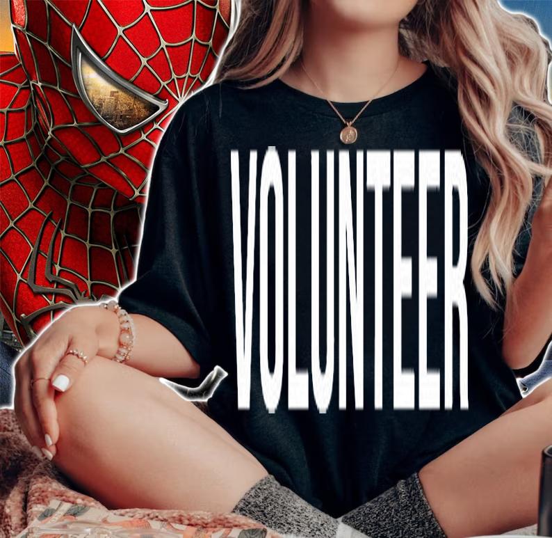 Volunteer Volunteering Uniform Novelty T-Shirt t-shirt