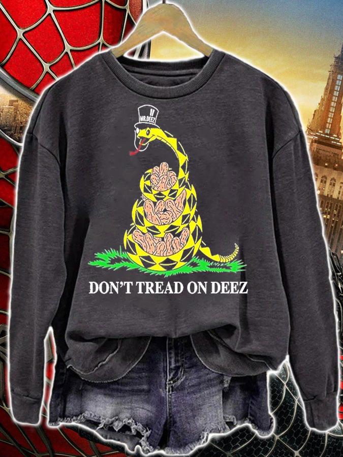 Snake Don't Tread On Deez T-Shirt t-shirt