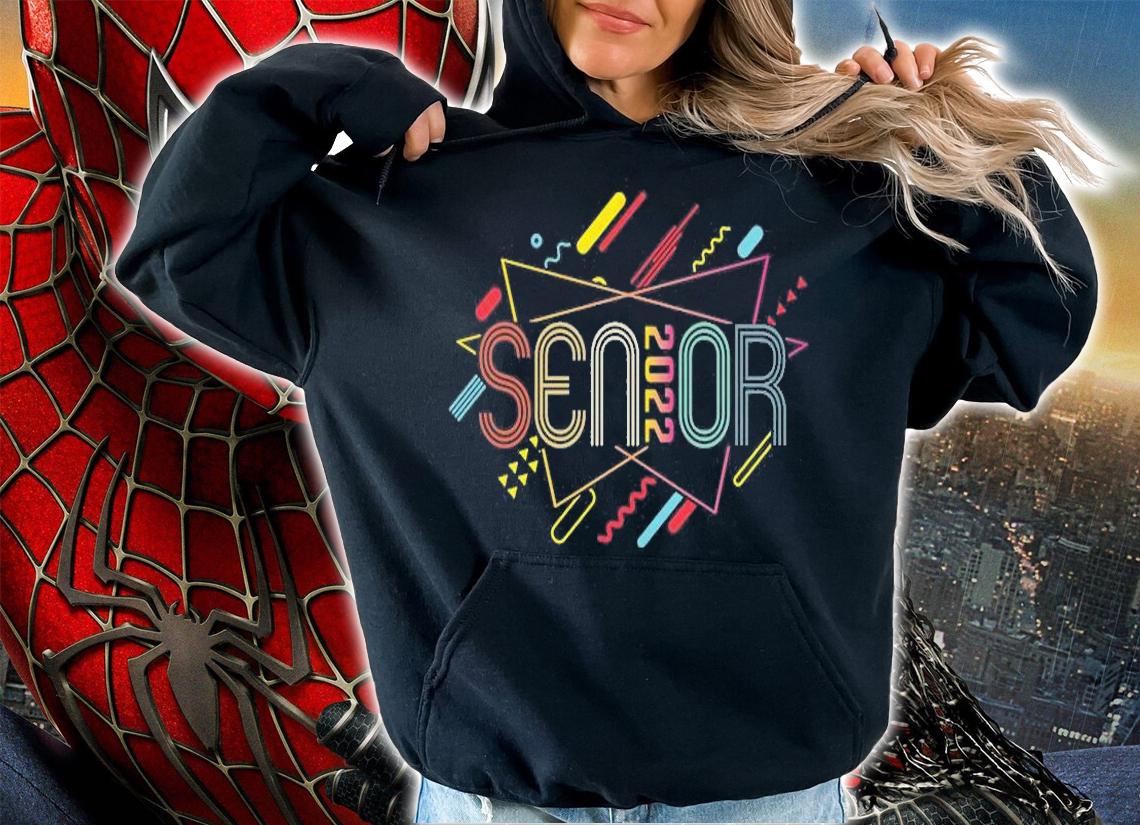 Senior 2022 retro T-Shirt t-shirt hoodie
