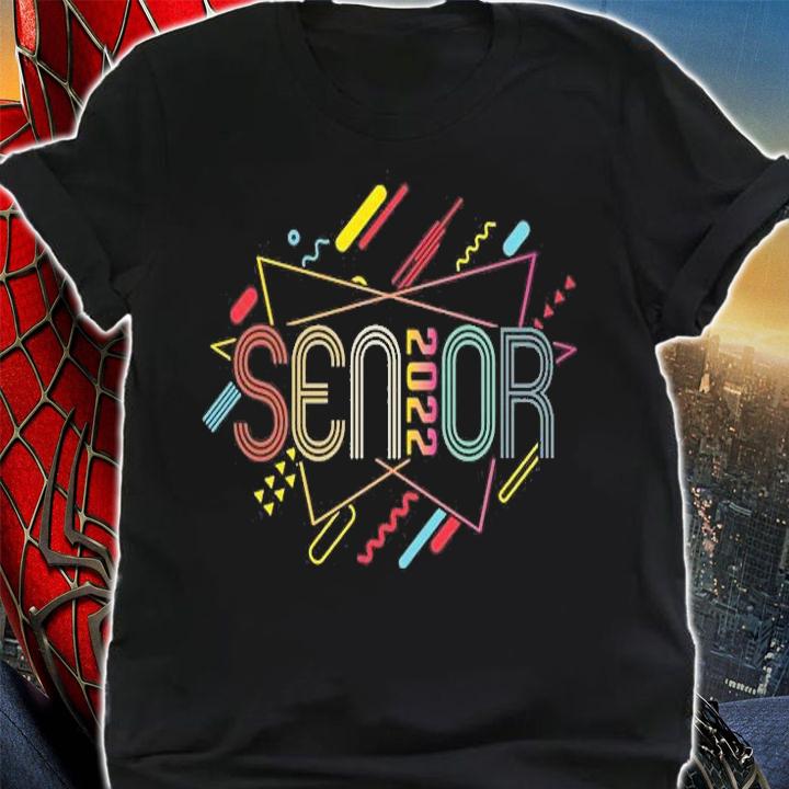 Senior 2022 retro T-Shirt t-shirt shirt