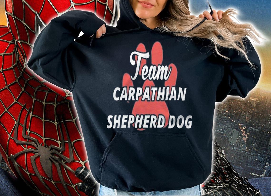 Team Carpathian Shepherd Dog T-Shirt t-shirt