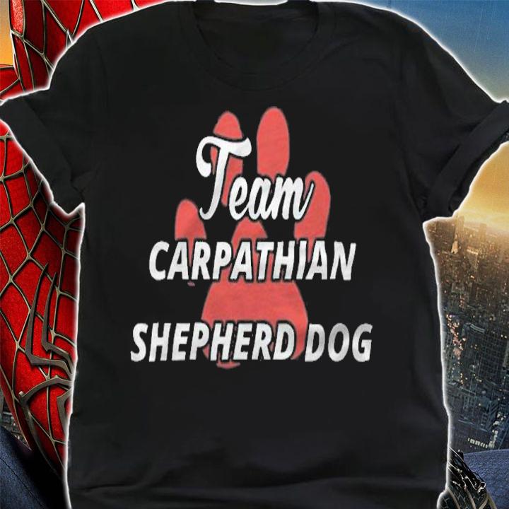 Team Carpathian Shepherd Dog T-Shirt t-shirt