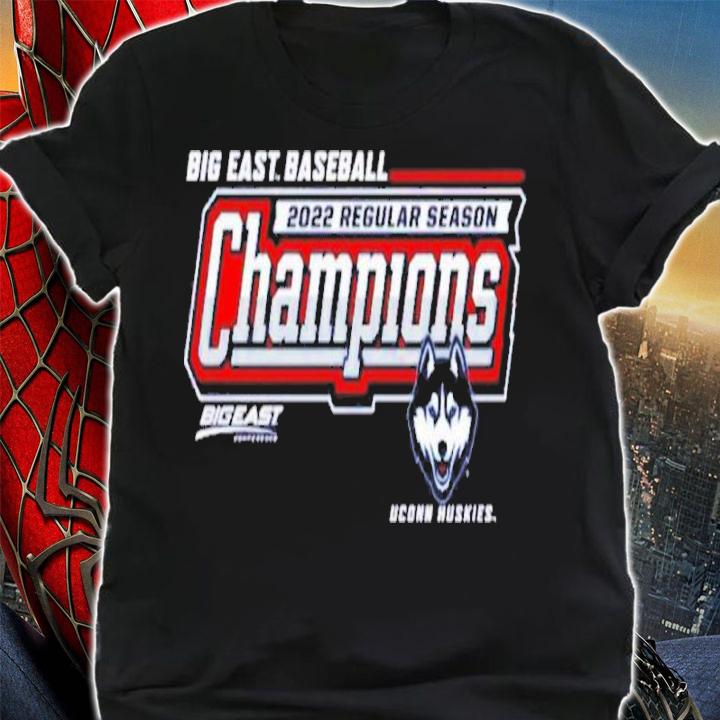 UConn Huskies Big East Baseball Regular Season Champions 2022 Shirt t-shirt shirt