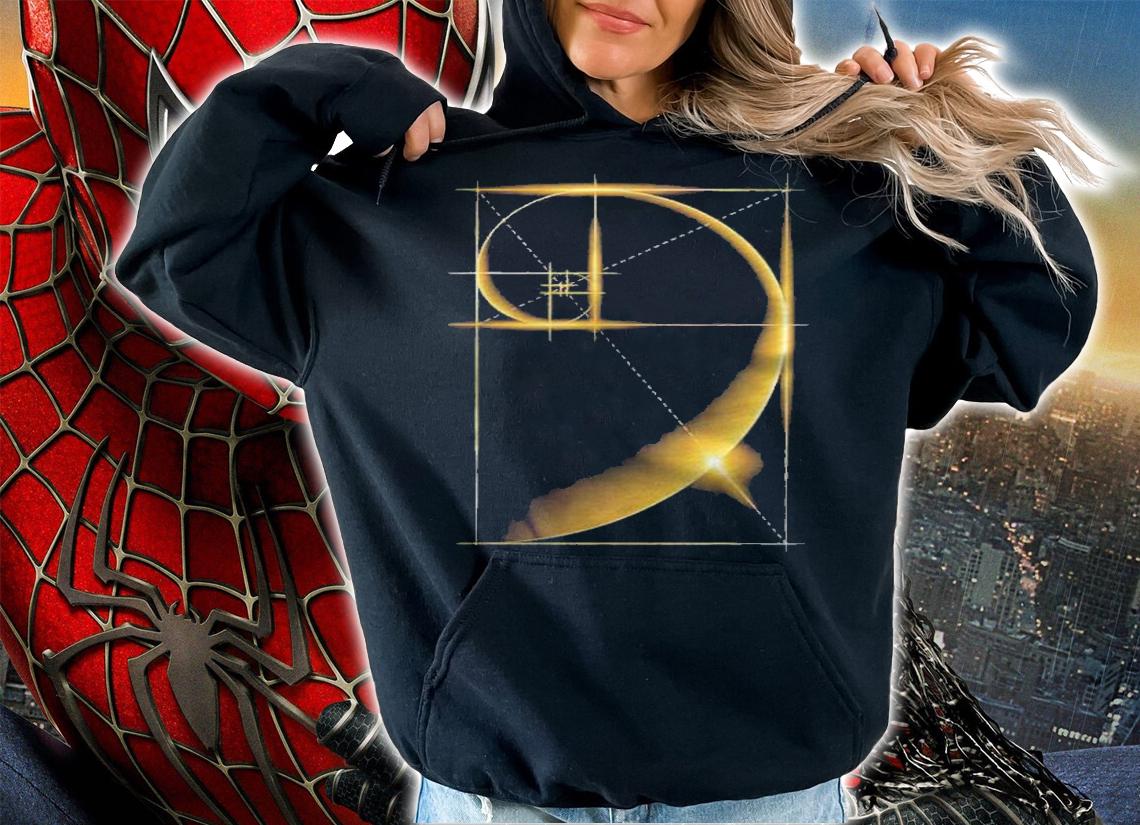 Fibonacci Sequence Golden Ratio Spiral Shirt t-shirt hoodie