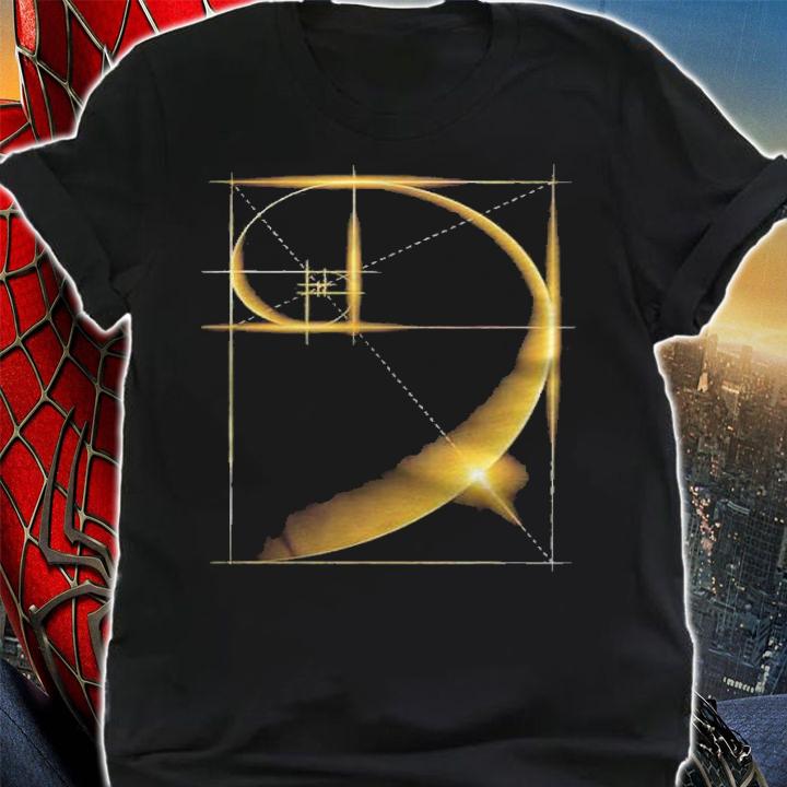 Fibonacci Sequence Golden Ratio Spiral Shirt t-shirt shirt