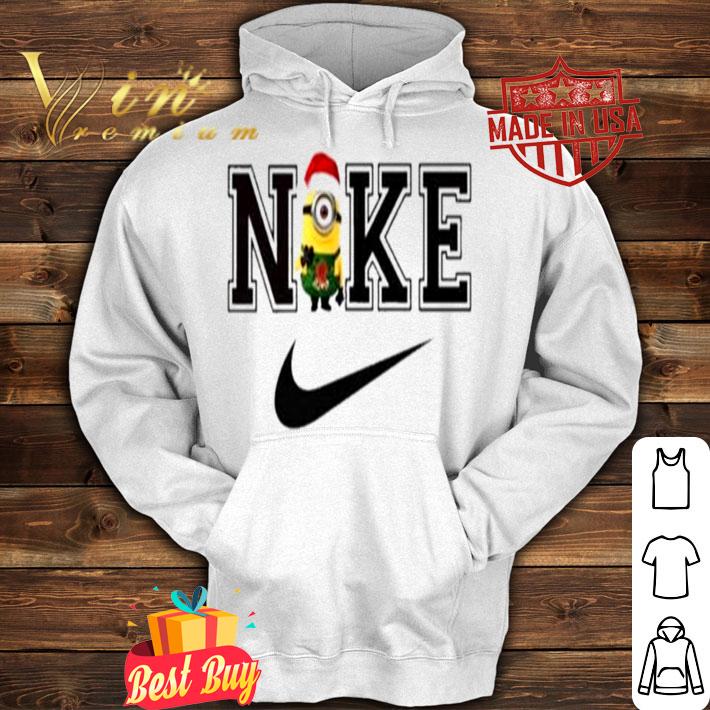 Nike Logo One Eye Minions Christmas t-shirt