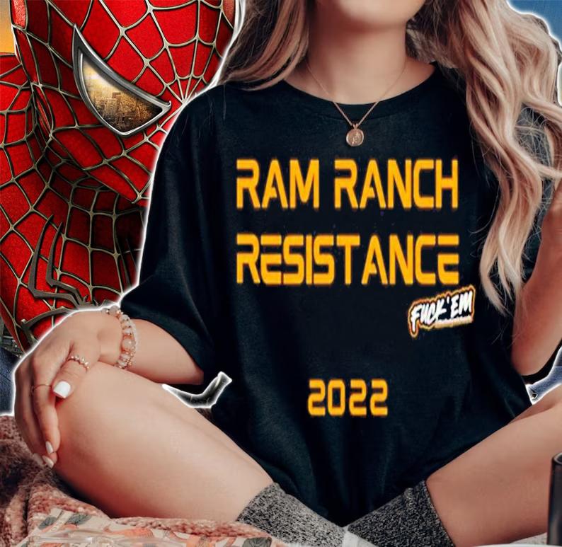 Tony Michaels Ram Ranch Resistance Shirt t-shirt woman shirt