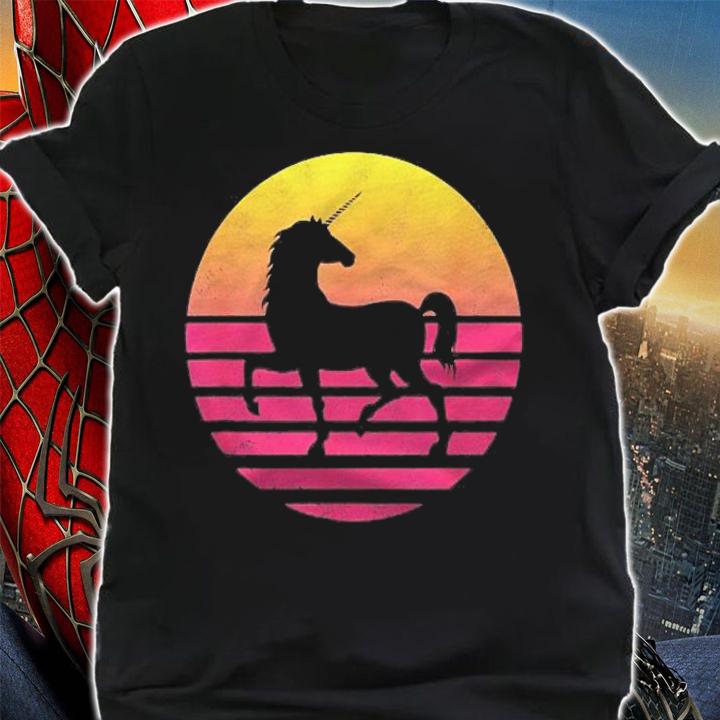 Classic Unicorn Gift Vintage Retro Shirt shirt