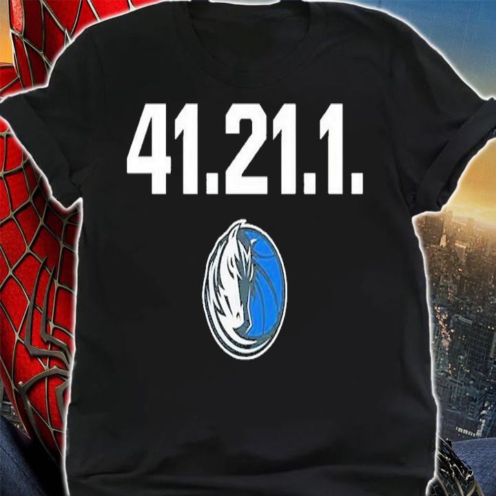 Dallas Mavericks Dirk Commemorative 41 21 1 T-Shirt