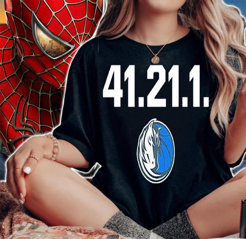Dallas Mavericks Dirk Commemorative 41 21 1 T-Shirt