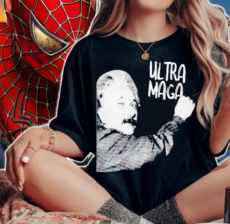 Einstein Write Ultra MAGA Shirt