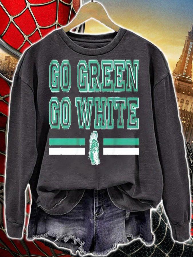 Go Green Go White Shirt