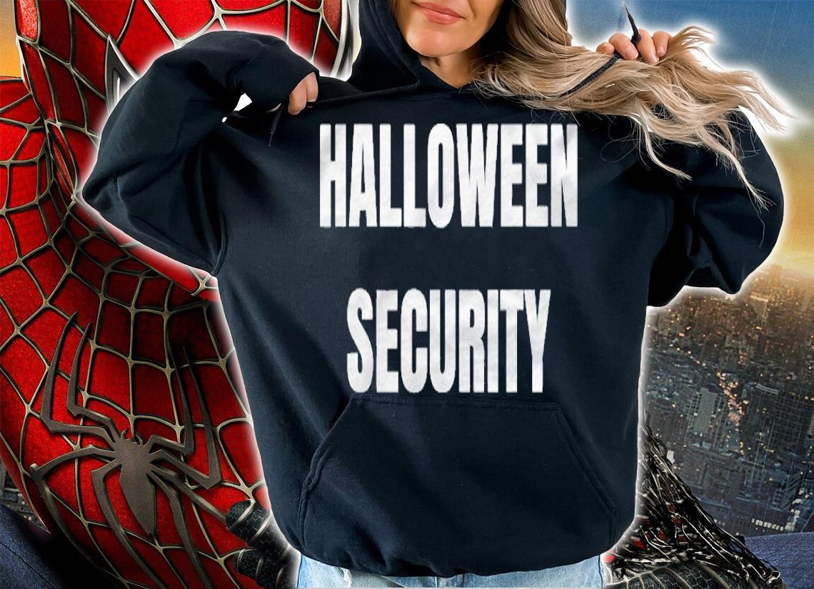 Halloween Security Matching Parents Costume Shirt
