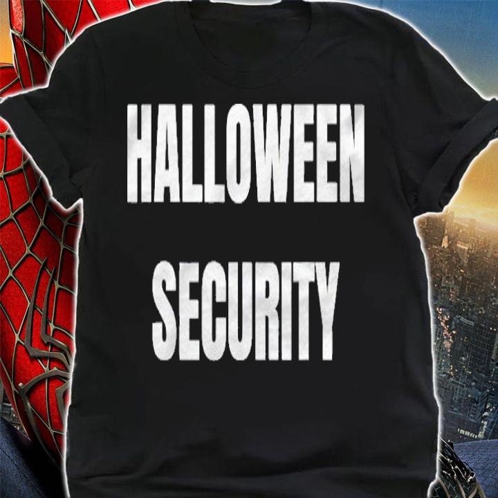 Halloween Security Matching Parents Costume Shirt